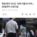 폭염·폭우 지나도 ‘진짜 가을’은 아직…25일부터 고온다습 이미지