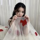 비쥬얼쇼크 | [아이유] 인간 장미 그 자체, 이번 화이트&amp;레드 드레스 비주얼 쇼크 후기