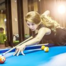 [당구 게임의 종류 ㅡ 캐럼과 포켓 게임이 있다]﻿ 이미지