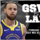 Golden State Warriors vs Los Angeles Lakers Full Game Highlights | Feb 22 이미지