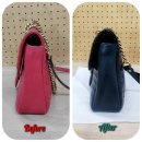 구찌(GUCCI) 마몬트 마틀라세 체인백 블랙 컬러 체인지 작업 후기