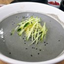 밥심이 청국장 | 경동시장 충북식당,아침식사로 진하고 걸쭉한 검은콩 콩국수(청국장,갈치조림)