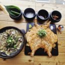 송정바지락칼국수 | 내돈내산 | 부산송정해변 앞 통마늘 눌림닭, 바지락 칼국수 SNS맛집 아라산장 찐 후기♡