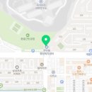 전민동 주민센터 버스정류장 이미지