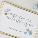 펜캘리그라피 1,2급 이미지