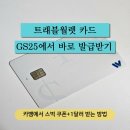 GS25 하단리안점 | 외화 선불식 충전카드 트레블월렛 GS25에서 바로 발급받기(ft. 카뱅에서 스벅 쿠폰+1달러 받는 방법)