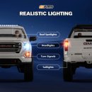 [용산알씨] 신제품 FMS FCX18S 1:18 GMC SIERRA 2019 White Brushless 픽업 트럭 RTR 이미지