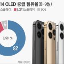 아이폰14 시리즈에 들어가는 한국기업들의 부품.jpg 이미지
