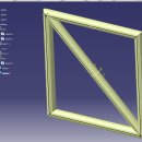 [CATIA] 프레임 pipe 펼치기 (알따기를 위하여) 이미지