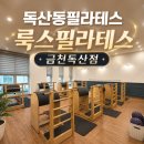 (주)독산 | 독산동필라테스 룩스필라테스 금천독산점 캐포머 바렐 체어 체험 후기