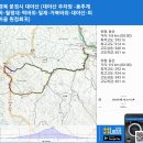 경북 문경시 대야산 (대야산 주차장 -용추계곡-월령대-떡바위-밀재-거북바위-대야산-피아골 원점회귀) gpx [참고용] 이미지