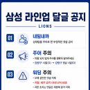 오늘다시삼성라이옴즈를사랑하게해주세요 (키움전) 이미지
