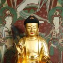 칠곡 송림사 석조아미타여래삼존좌상 이미지