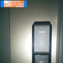 웅진 mnr200 푸시풀도어락 게이트맨 A120H로 교체