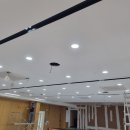 서귀포교육지원청 대강당 조명설치 이미지