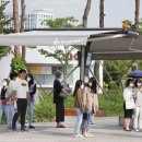 동구청 횡단보도 앞 이미지