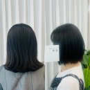 노원역(7호선) | 노원미용실 어반트랜드 노원역화이트점 여자 단발 테슬컷 후기