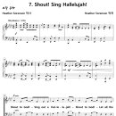 The Silence And The Sound 7. Shout! Sing Hallelujah! (H. Sorenson) [CBC] 이미지