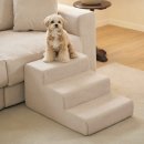 행복삼익세탁 | 삼익가구 와이드 논슬립 펫스텝으로 강아지 안전 계단 만들기! 오트밀 베이직 3단 후기