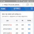 890－＞820－＞915 다시해도 990 캘리토익! 이미지