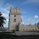포르투갈 리스본 - 벨렘탑, 4월 25일 다리 등 이미지