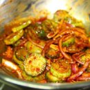 새콤달콤 오이무침 레시피 즉석 오이무침 양념 만드는 법 이미지