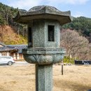 남원 실상사 백장암 석등 이미지