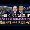 트럼프 시대, 한국 돈방석, K방산 초대박 터지는 이유. 시대정신연구소 이미지