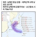 [속보]한반도 향하던 제14호 태풍 '난마돌' 일본쪽으로 방향 틀어 이미지