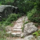 천병샘 | 불암산6코스 천병약수터길 헬기장 깔딱고개 정상 첫 우중산행기