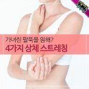 가녀린 팔뚝을 원해.4가지 상체 스트레칭 이미지