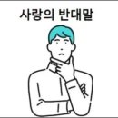사랑의 반대말 이미지