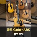 통기타 | 콜트 Gold-A8K 통기타 출고 후기 - [Cort Gold A8K]
