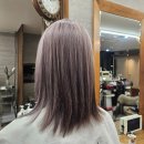 헤어퍼플 | 답십리미용실 고아라헤어케어답십리 민 선생님 애쉬퍼플 탈색 염색 후기
