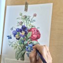 색연필로 쉽게 따라 그리는 꽃그림 | 나만의 속도로 즐기는 평생 취미/보태니컬아트/색연필꽃그림/부천중동화실