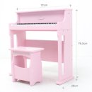레노피아 프라미스 피아노(핑크) - 진주만의 작은 피아노 / 일반피아노와 비교후기, 피아노 활용 동영상 이미지