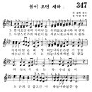 어린이찬송가 347장 - 봄이 오면 새싹 [임은라] 이미지