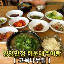 고목나무집 | 기력 딸릴때 먹으면 좋은 현지인 추천 부산 해운대 돌솥밥 추어탕전문 고목나무집 주차, 포장, 맛 후기