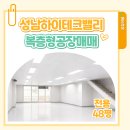 SK키움공인중개사사무소 | [매매] 성남하이테크밸리 복층형공장: 전용 48평으로 80평의 효율을 누리는 희소 매물