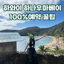 [하와이 여행] 하나우나베이 후기 &amp; 입장권100%예약 성공 꿀팁