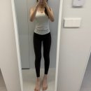 얼라인 짐 | 룰루레몬 얼라인 하이 라이즈 아시아 핏 에스프레소 탱크탑 피팅 사진 사이즈 후기