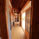 꽃과 한옥 이미지