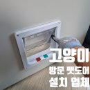 워커힐설비 | 고양이 방문 펫도어 설치 비용 업체