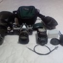 니콘FM2+50mm 1.4렌즈+Nikon Lens series E 75~150 3.5+가방+SB22스트로보 이미지