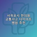 경희 용 한의원 | 서귀포시 한의원 교통사고 다이어트 체중관리 추나 난청이명 5곳후기 TOP5 잘하는곳