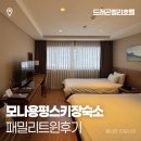 샬레리조트펜션 | 드래곤밸리호텔 모나 용평 패밀리트윈 더샬레 조식 패키지 후기