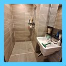 능곡힐스테이트 | 운정 욕실샤워부스철거 타일구멍복원