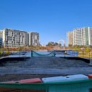 호반써밋1차 버스승강장 옆 | [위례] 위례호수공원│한강물 통수 시작, 송파 하남 위례 걷기 좋은 곳 (+주차 정보 등)