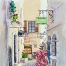 어반스케치 미술산책 이미지