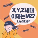 밀레니엄 세대 X세대 Y세대 Z세대 MZ세대 나이 뜻 (feat. 386 486 586, 알파 세대) 이미지